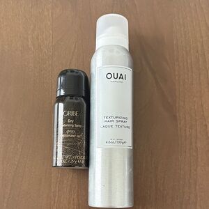 Oribe Dry Texturizing Spray and OUAI Texturizing Hair Spray Set